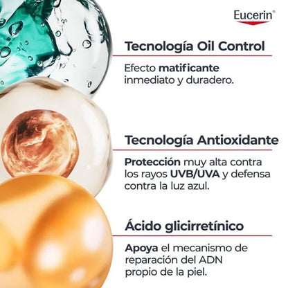 Sun Protection Oil Control Toque Seco - Eucerin