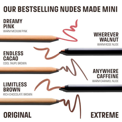 Mini Artist Color Pencil Original & Extreme Long Lasting Lip Liner Set - Make Up For Ever