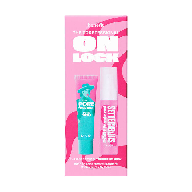 On Lock Full Size Primer & Mini Setting Spray - Benefit
