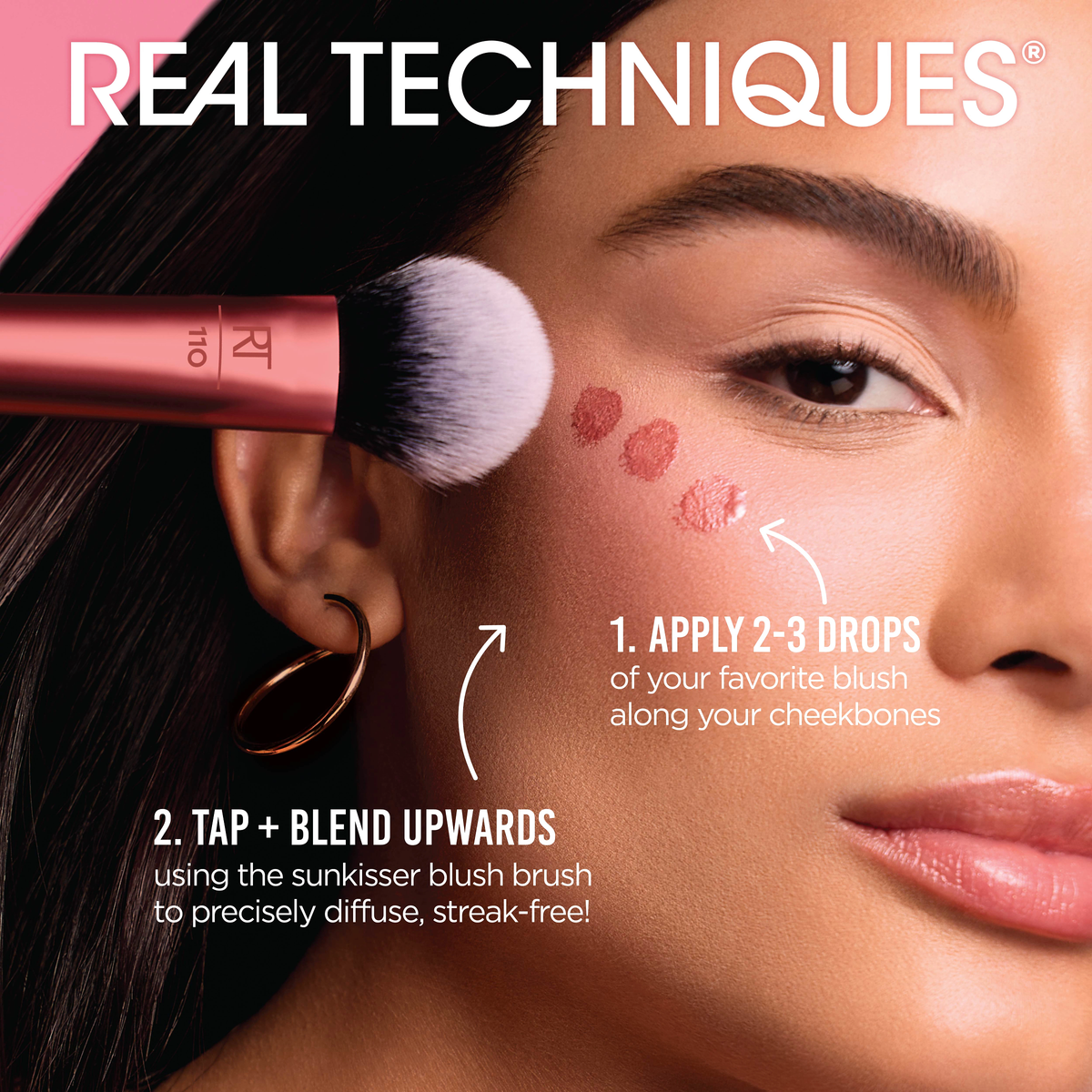 Sunkisser Blush Brush - Real Techniques