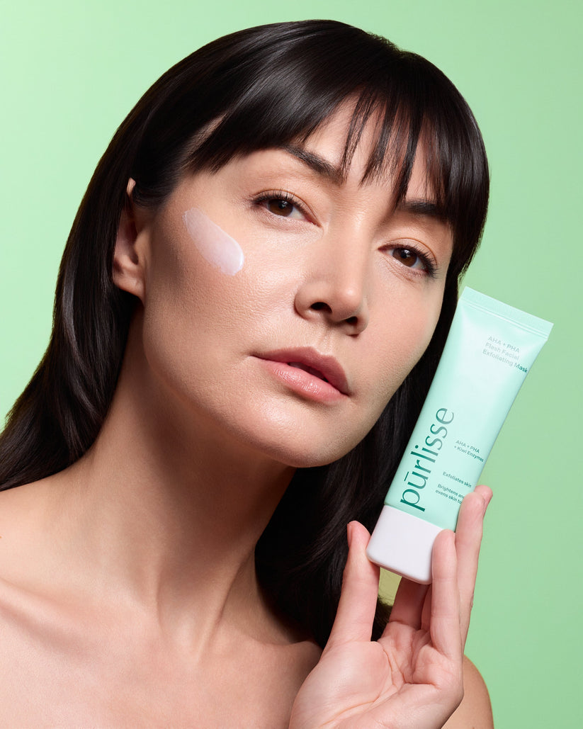 Aha+Pha Flash Facial Exfoliating Mask - Purlisse