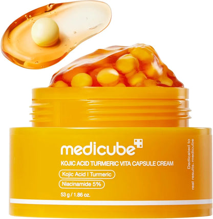 Kojic Acid Turmeric Vita Capsule Cream - Medicube