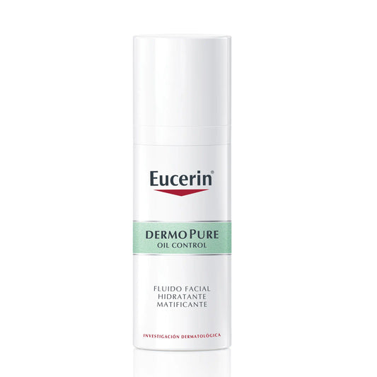 Dermo Pure Oil Control Fluido Facial  Hidratante Matificante - Eucerin