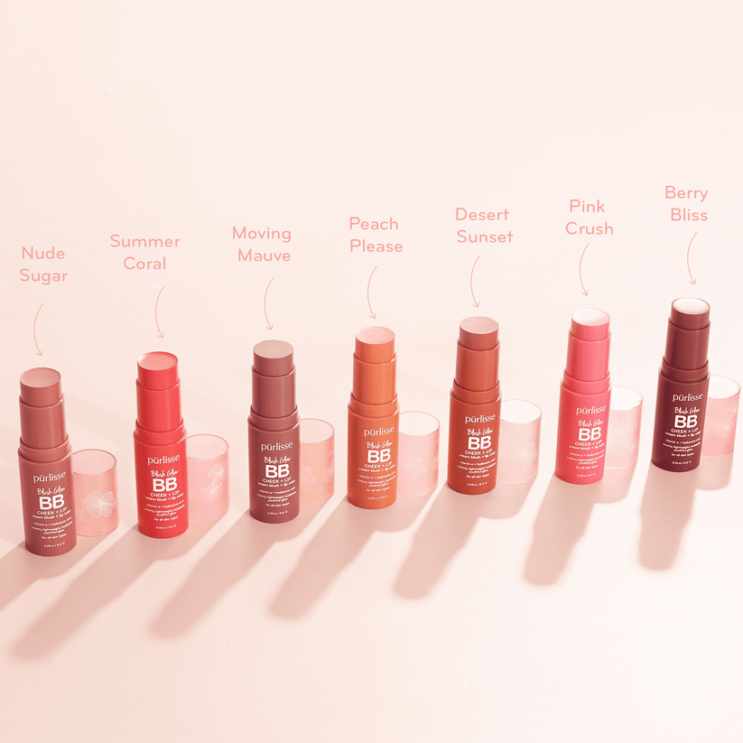 Cheek +Lip Blush Glow BB - Purlisse