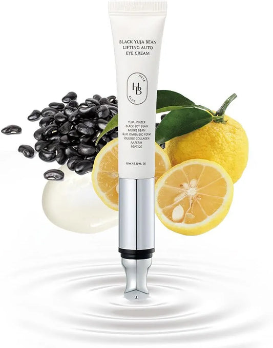 Black Yuja Bean Lifting Auto Eye Cream - HeveBlue