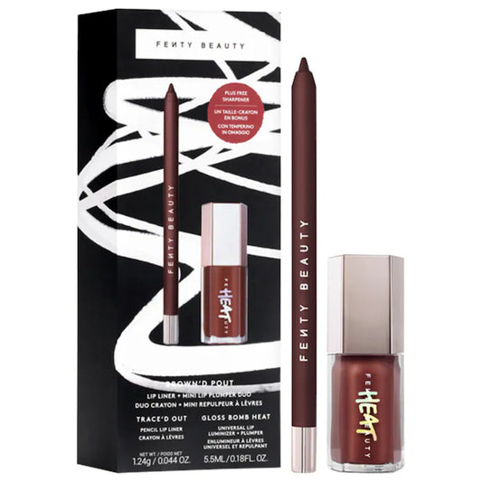 Brown'D Pout Lip Liner+Lip Blumper Duo - Fenty Beauty
