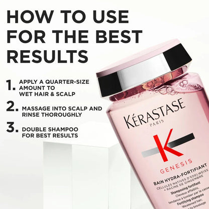 Genesis Bain Hydra Fortifiant Fortifying Shampoo - Kérastase