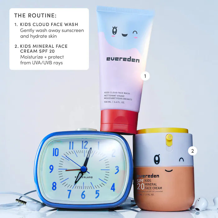 Kids Cloud Face Wash - Evereden