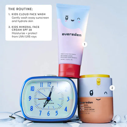 Kids Cloud Face Wash - Evereden