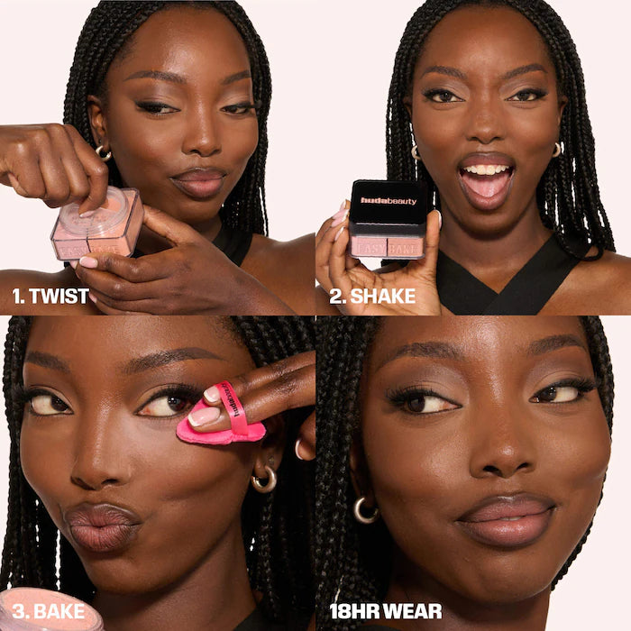 Easy Bake Loose Powder Brightening + Correcting Duo - Huda Beauty