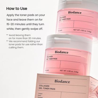 Collagen Gel Toner Pads - Biodance