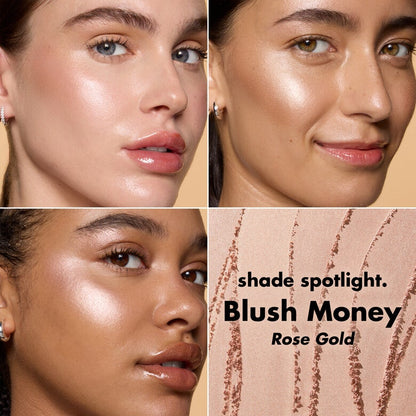 Halo Glow Silky Powder Highlighter - elf