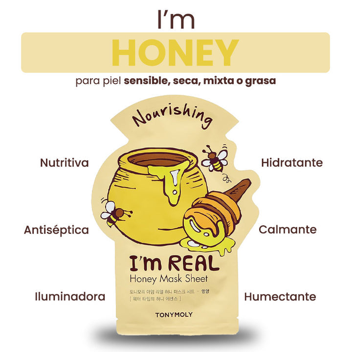 Mask Sheet I'm Honey - TONYMOLY