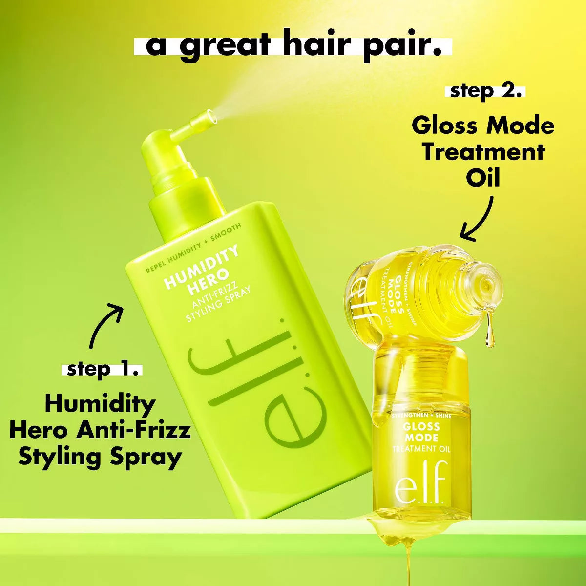 Humidity Hero Anti Frizz Styling Spray - Elf