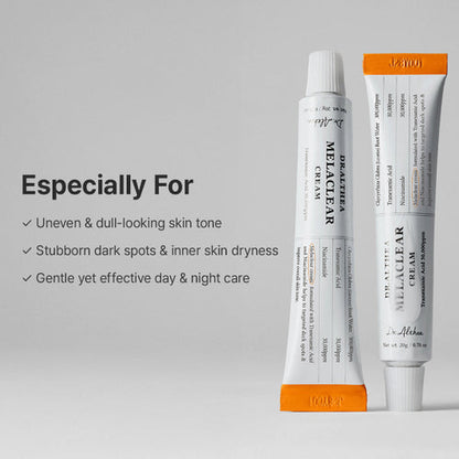 Melaclear Cream Tranexamic Acid 30,000ppm - Dr.Althea