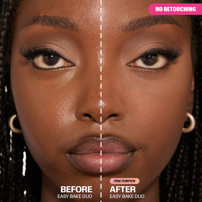 Easy Bake Loose Powder Brightening + Correcting Duo - Huda Beauty