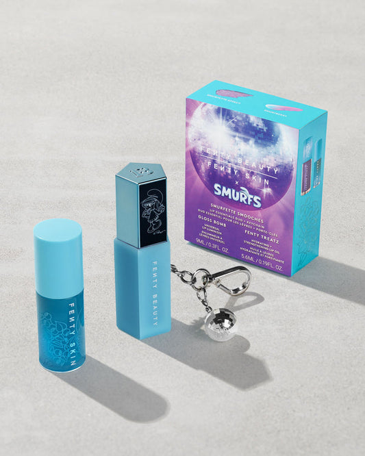 Smurfette Smooches Lip Essentials Duo+Keychain - Fenty Beauty x Smurfs