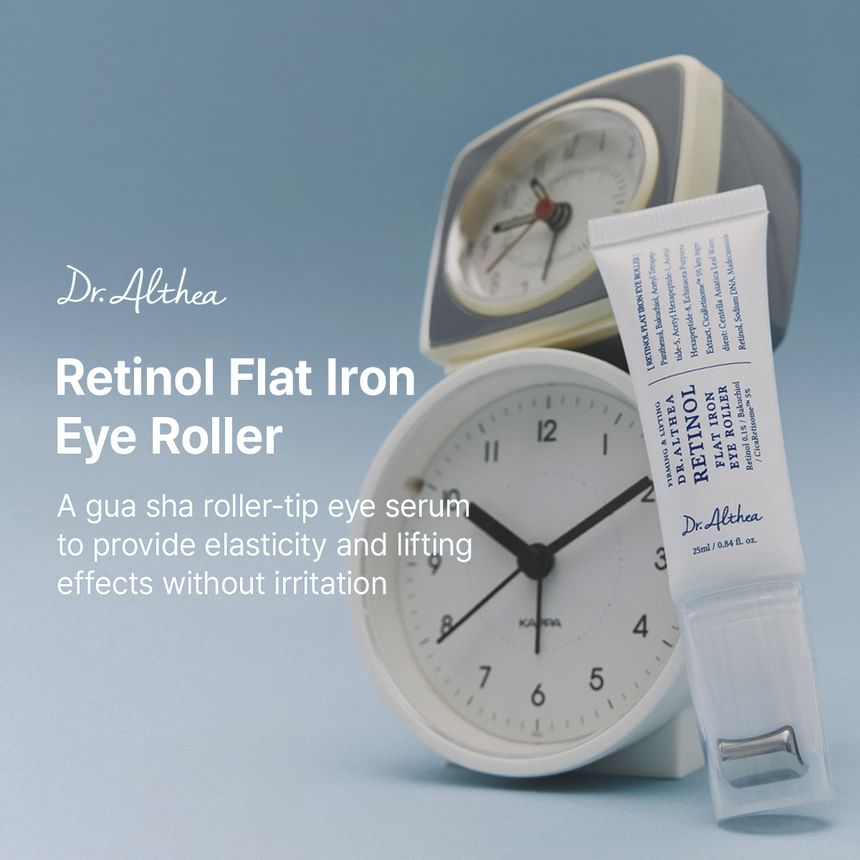 Firming & Lifting Retinol Flat Iron Eye Roller -  Dr. Althea