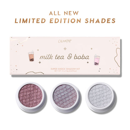 Super Shock Shadow Kit Milk Tea & Baba - ColourPop
