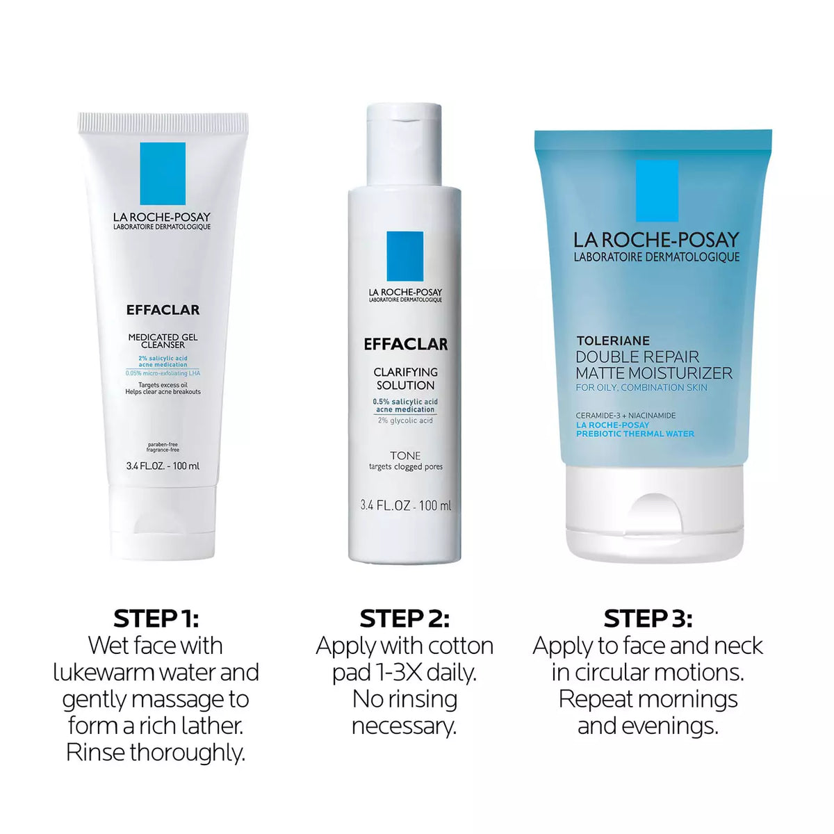 Effaclar Daily Acne Essentials Kit - La Roche Posay