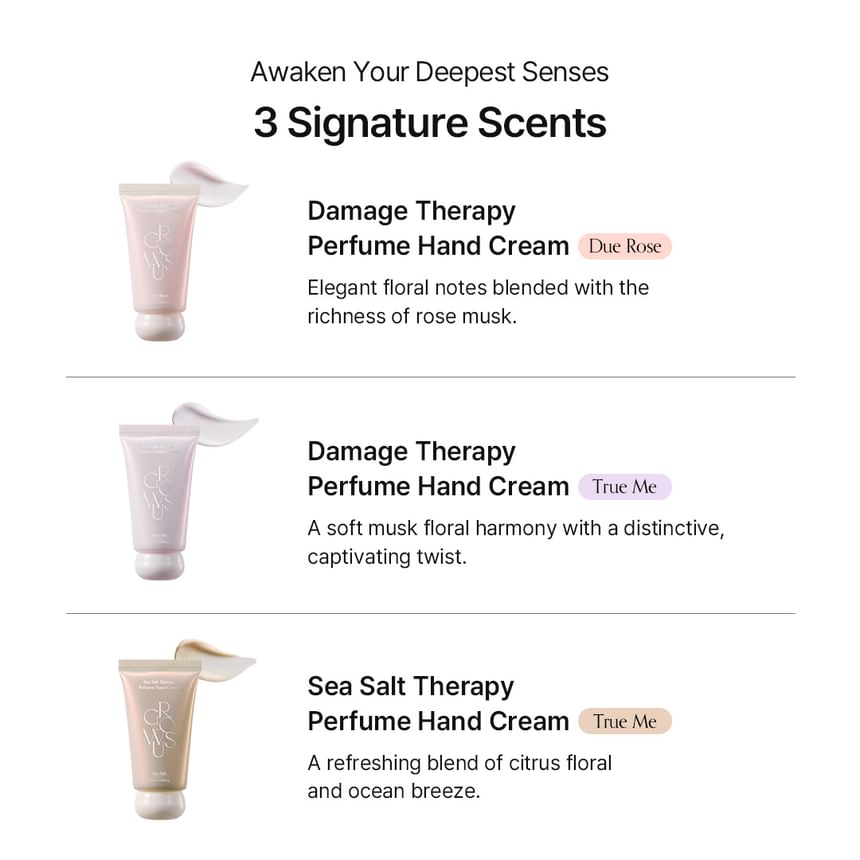 Damage Therapy Perfume Hand Cream - Growus