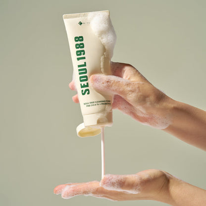Seoul 1988 Cleansing Foam Pine Cica 1%+Probiotics - K-Secret