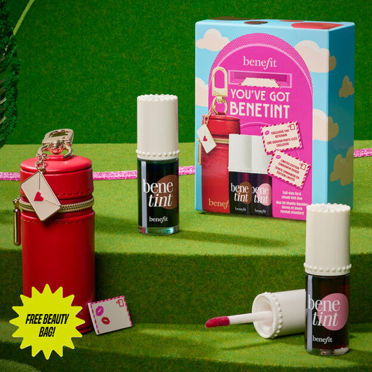 You'Ve Got BeneTint full Size lip & cheek tint duo + Keychain - Benefit