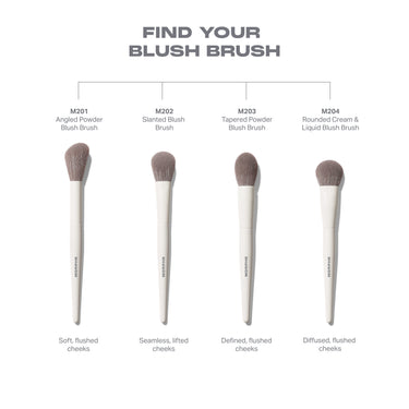 Rounded Cream & Liquid Blush Brush - Morphe