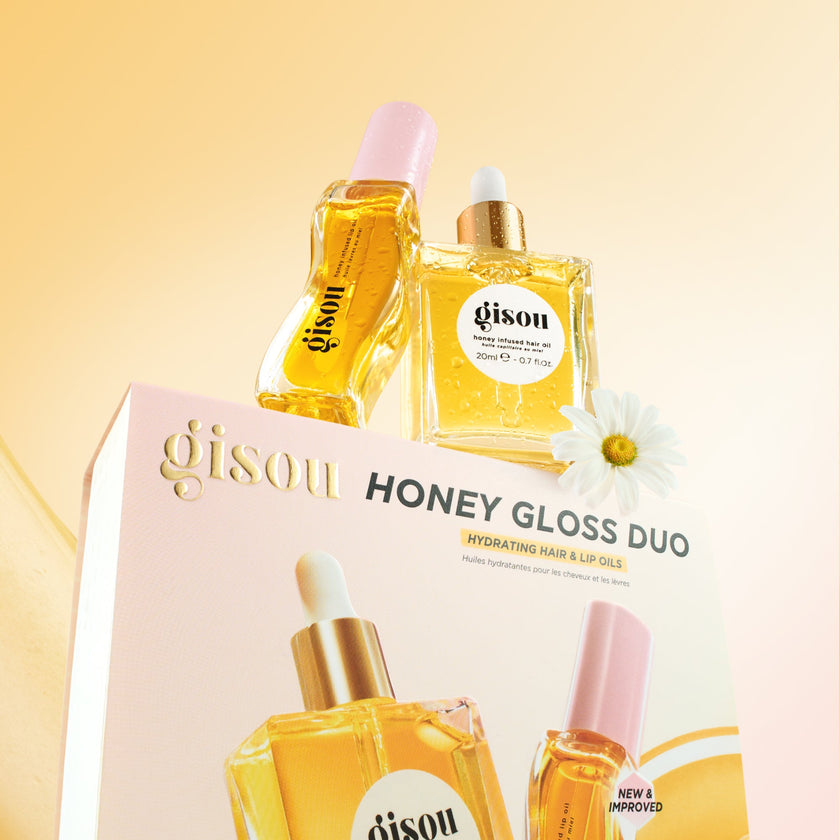 Honey Gloss Duo Hydrating Hair & Lip Oils - Gisou
