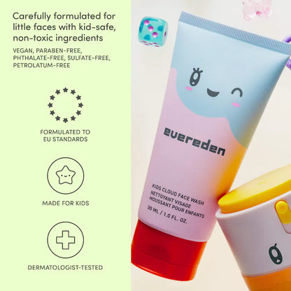 Kids Cloud Face Wash - Evereden