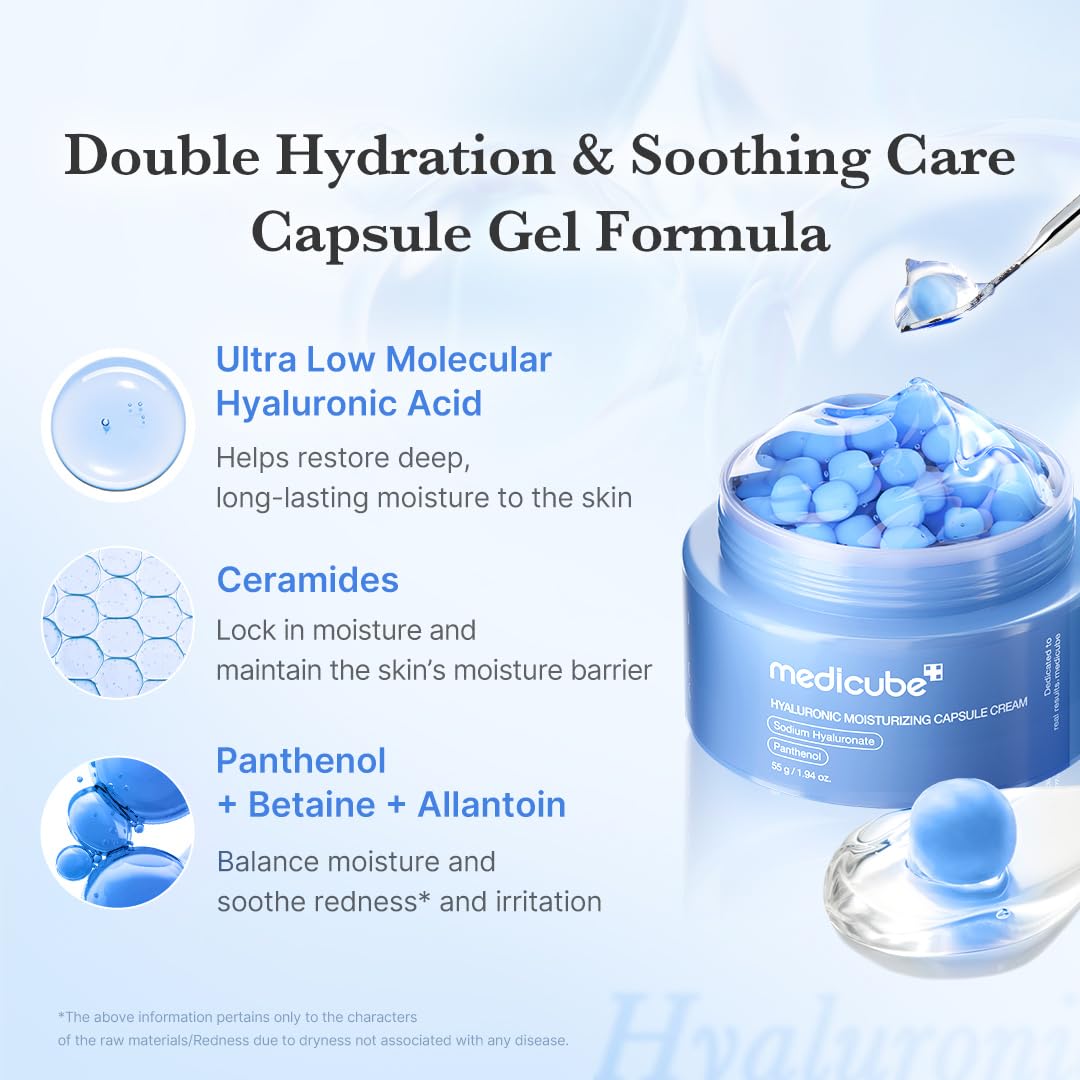 Hyaluronic Moisturising Capsule Cream - Medicube