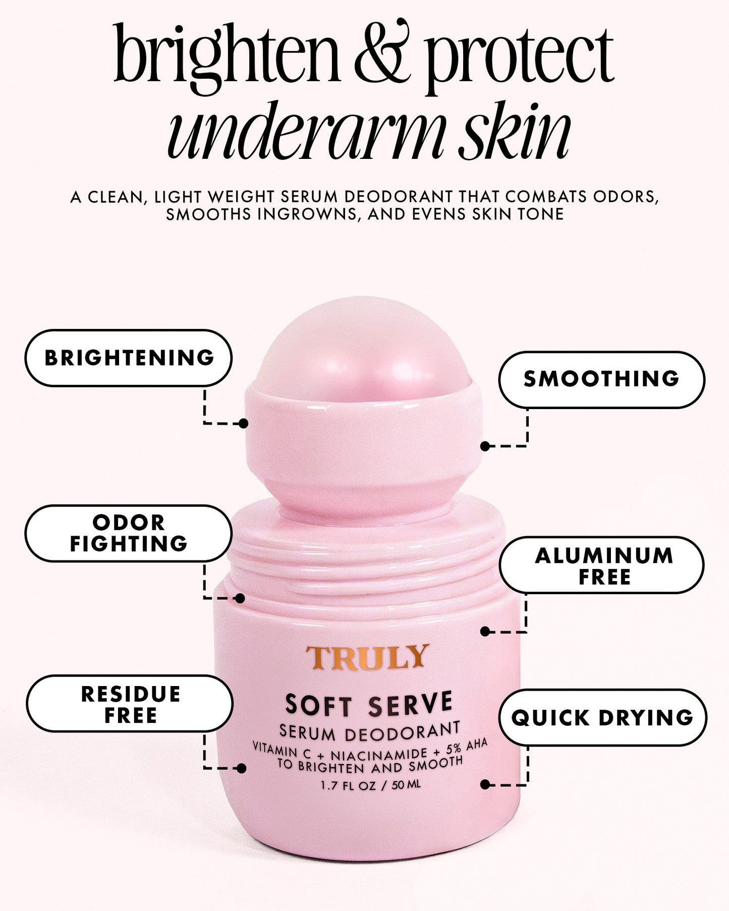 Soft Serve Serum Deodorant - Truly