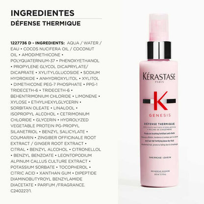Genesis Heat Protecting Leave-In Treatment for Weakened Hair
 - Kérastase