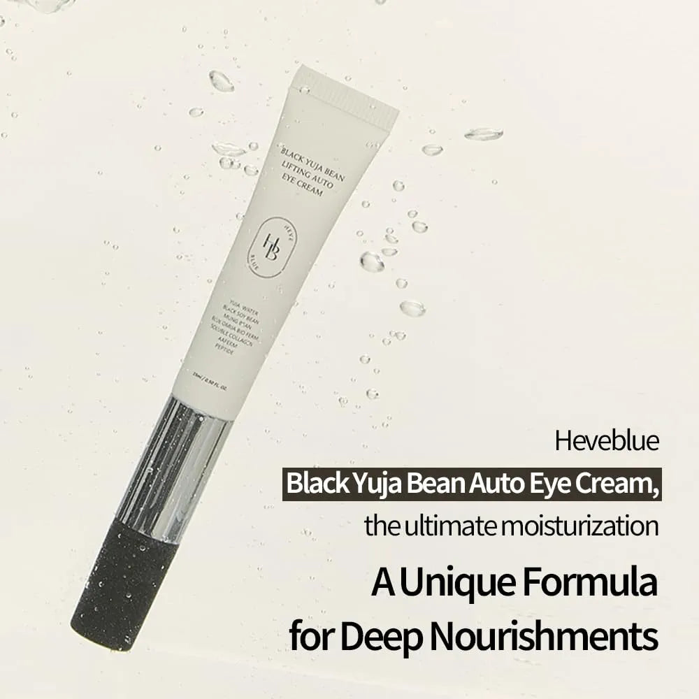 Black Yuja Bean Lifting Auto Eye Cream - HeveBlue