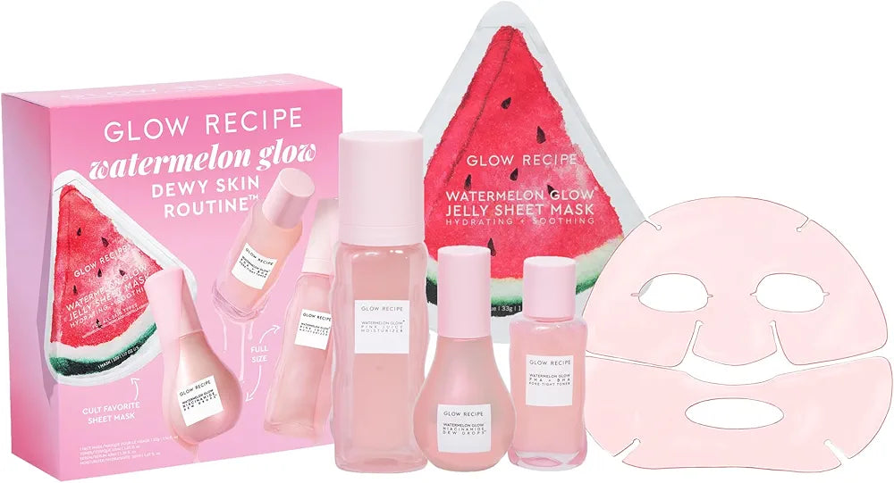 Watermelon Glow Dewy Skin Routine - Glow Recipe