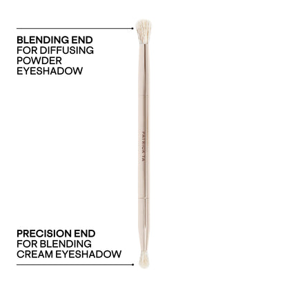 Dual Ended EyeShadow Brush - Patrick Ta