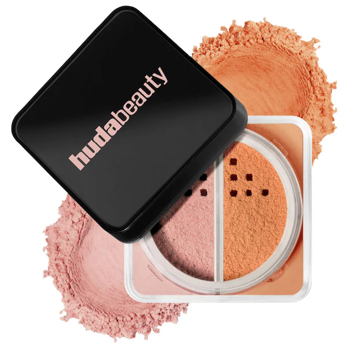 Easy Bake Loose Powder Brightening + Correcting Duo - Huda Beauty