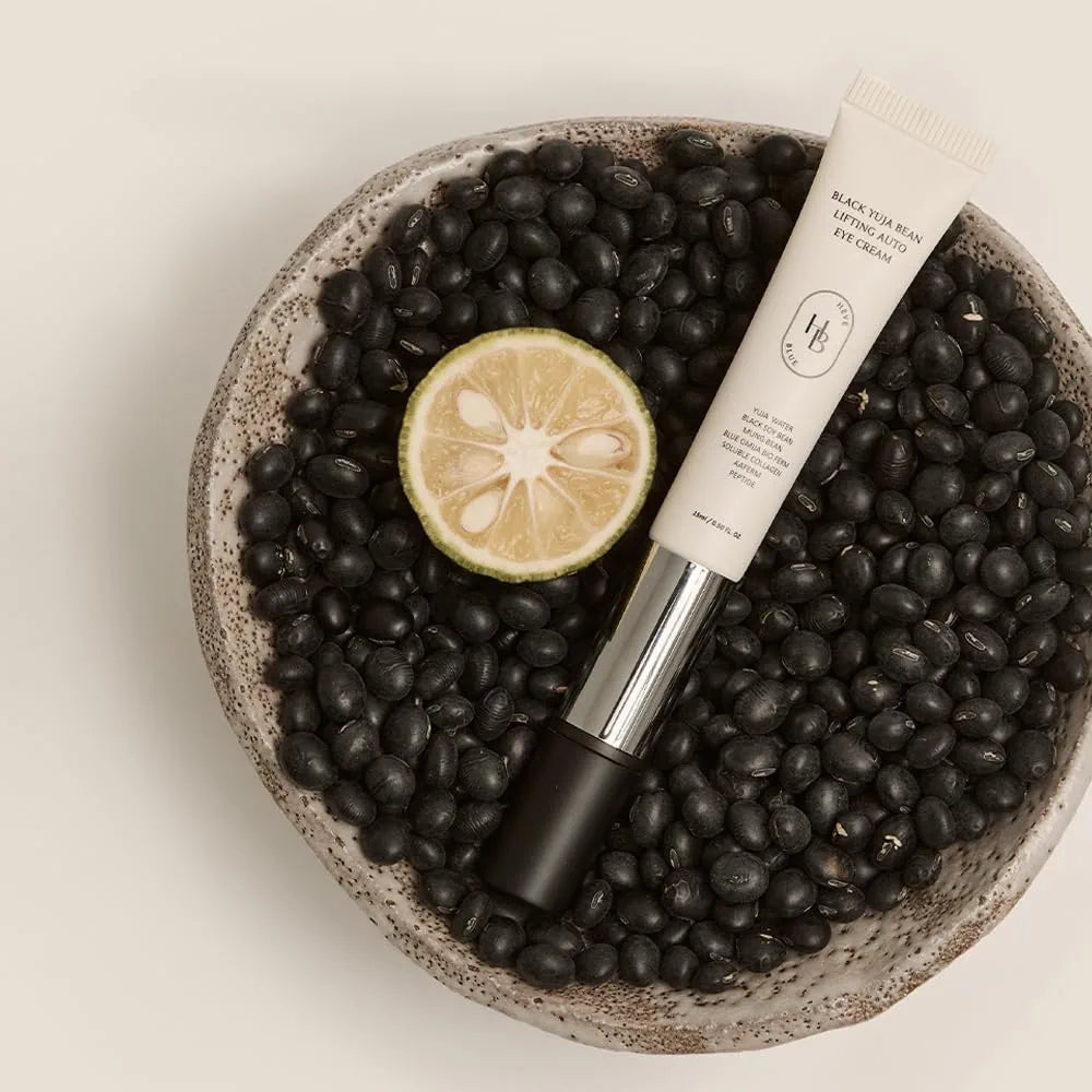 Black Yuja Bean Lifting Auto Eye Cream - HeveBlue