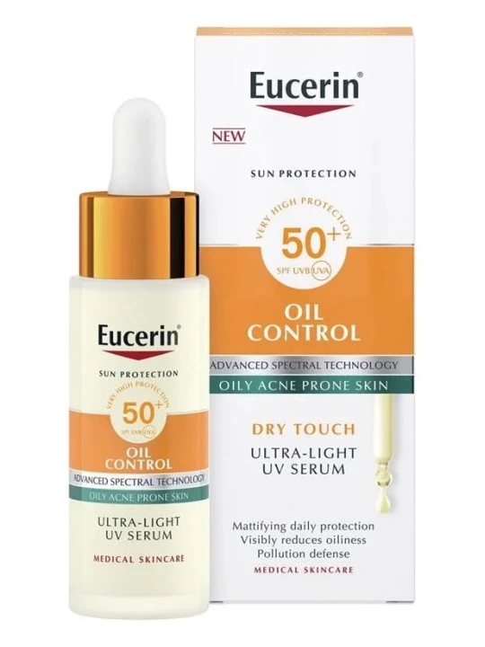 Ultra-Light UV Serum Oil Control SPF 50+ - Eucerin
