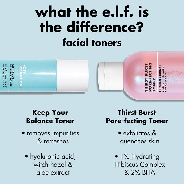 Thirst Burst Pore Efecting Toner - elf