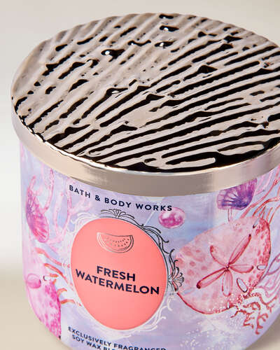 Fresh Watermelon 3-Wick Candle - Bath & Body Works