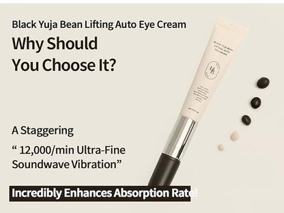 Black Yuja Bean Lifting Auto Eye Cream - HeveBlue