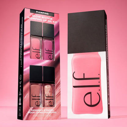 Glow Reviver Plumping Lip Oil Kit - elf