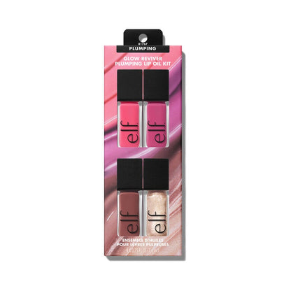 Glow Reviver Plumping Lip Oil Kit - elf