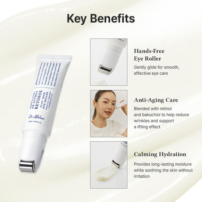 Firming & Lifting Retinol Flat Iron Eye Roller -  Dr. Althea