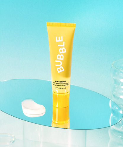 Solar Matte Daily Mineral Suscreen Broad Spectrum Spf 40 - Bubble