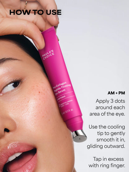 Pro Collagen Peptide Firming Eye Serum - Paulas Choice