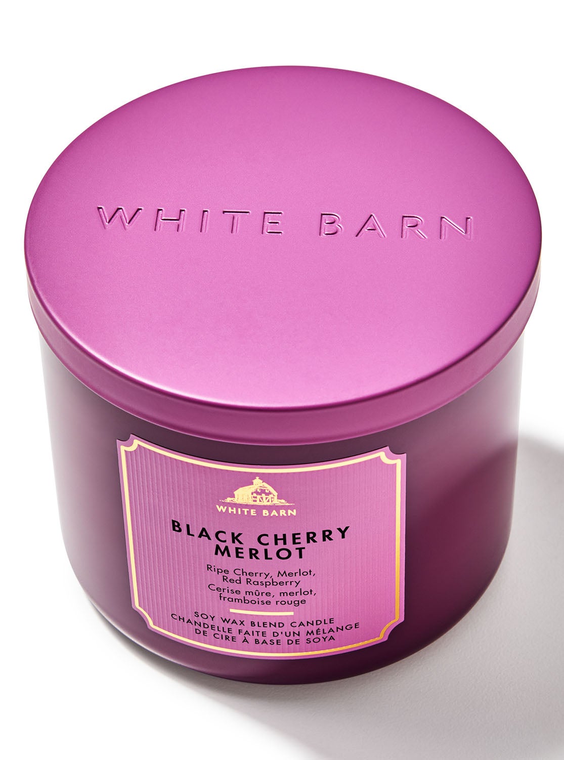 Black Cherry Merlot Candle Bath & Body Works