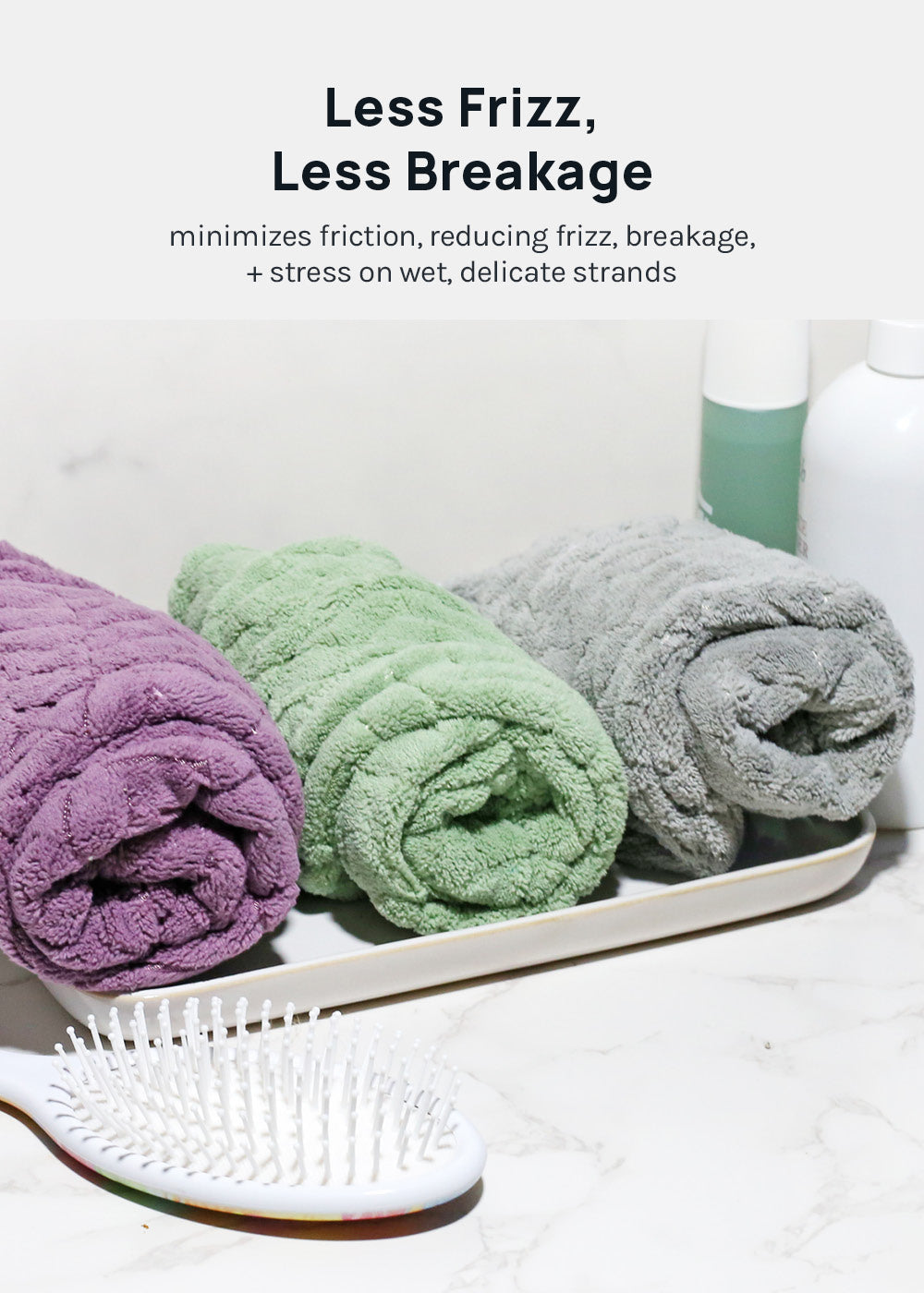 Microfiber Hair Towel Turban - Aoa