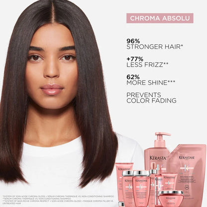 Chroma Absolu Bain Chroma Respect Conditioner for Sensitized Or Damaged Color Treated Hair - Kérastase